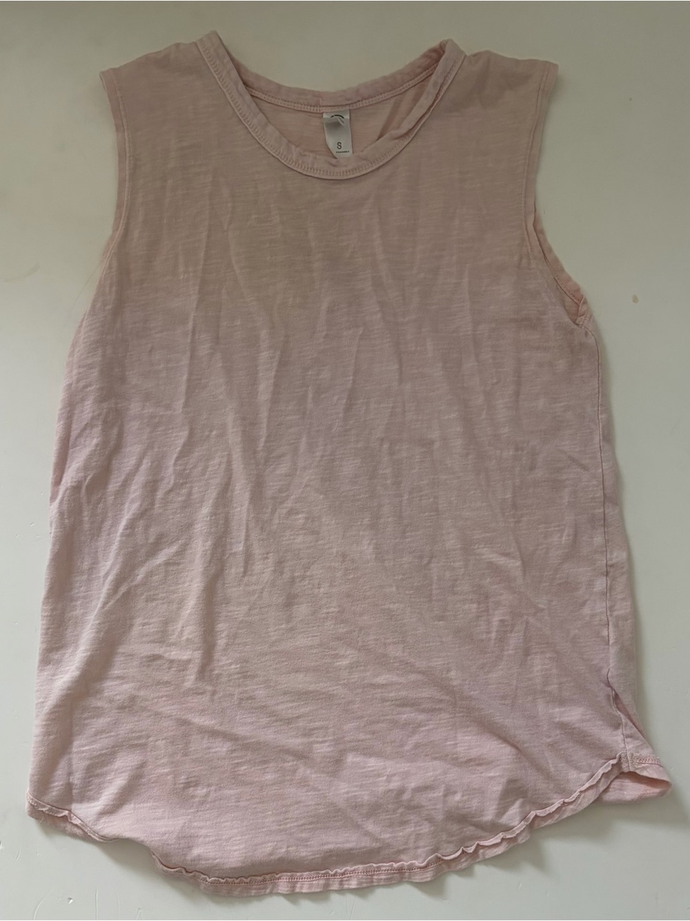 Alternative Light Pink Muscle Tee - Sleeveless Women's Top